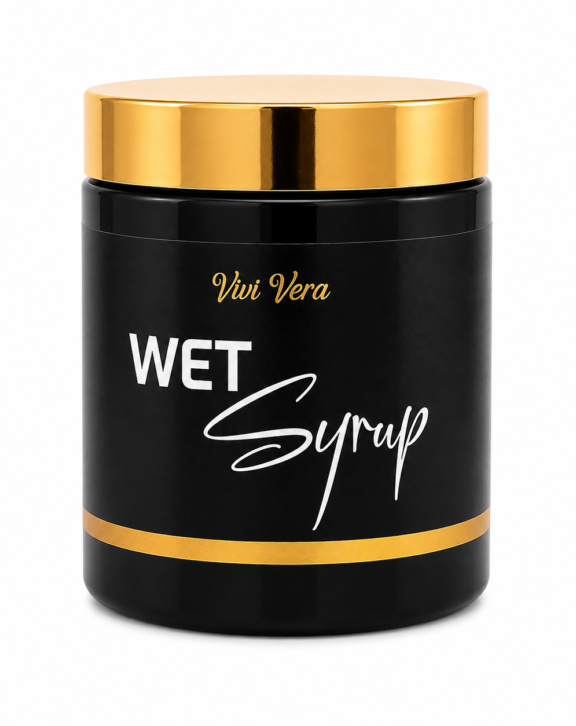 Herbal intimate syrup (250g) formulated to enhance natural lubrication, intimacy, and moisture.